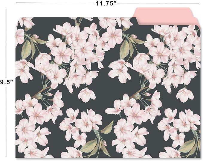 Current Charcoal & Coral File Folders Value Pack - Image 2