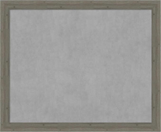 Amanti Art Grey Framed Magnetic Board 37x45 X-Large Vision Board by AmantiArt