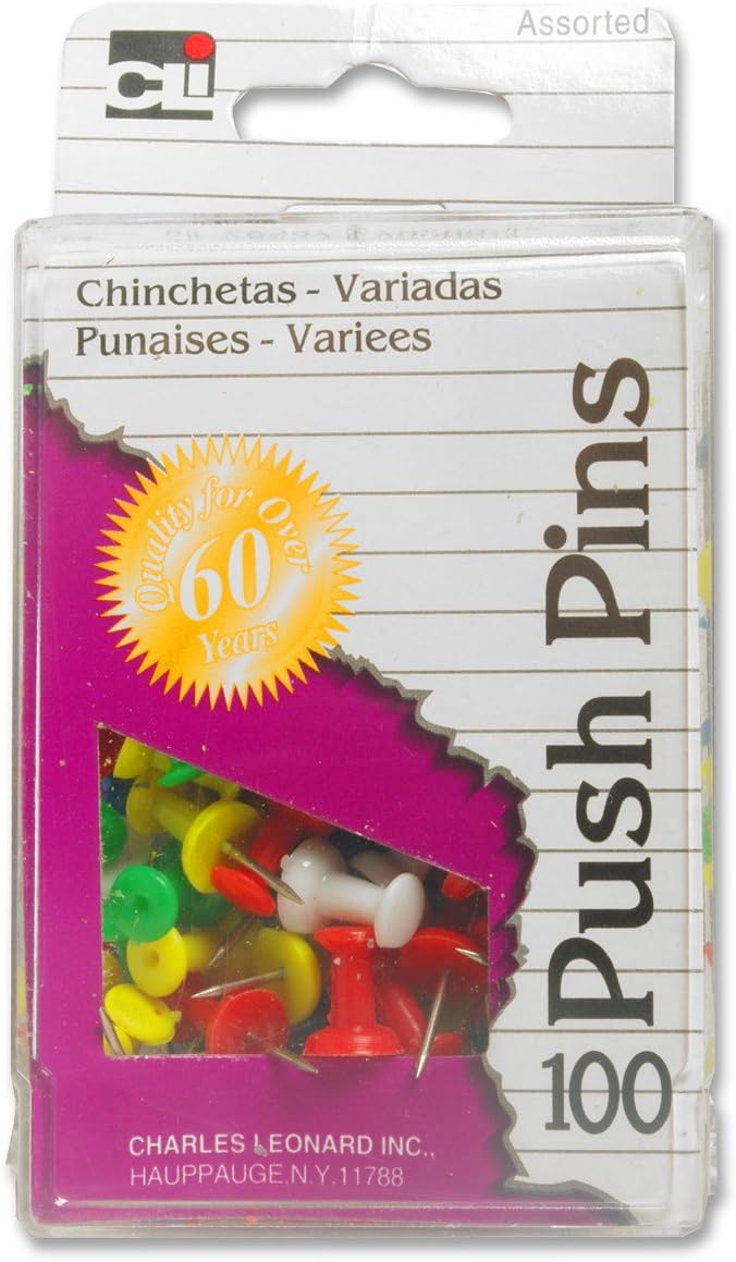 Charles Leonard Push Pins by CharlesLeonard