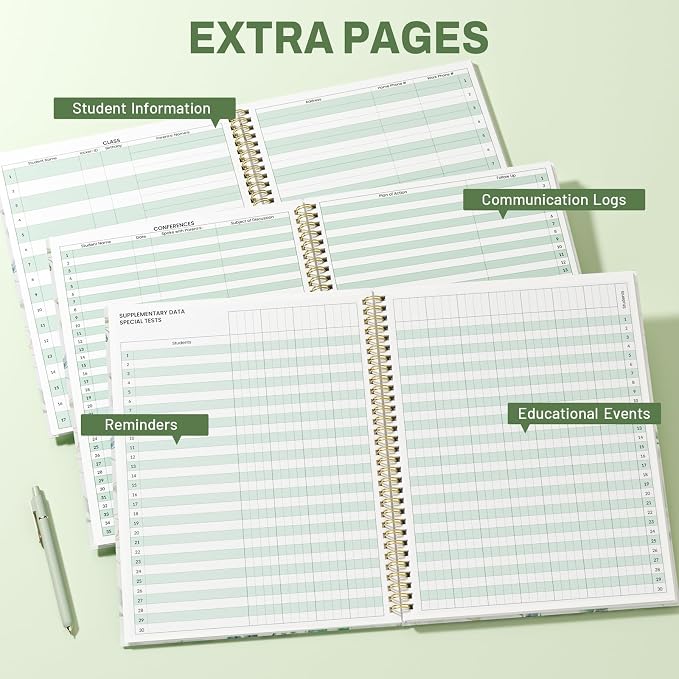 SUNEE 8 Period Teacher Lesson Plan Book - Image 4