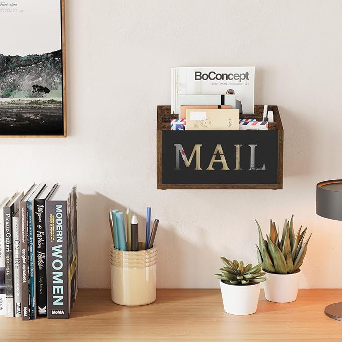 YINMIT Mail Organizer Countertop, Mail Holder - Image 7