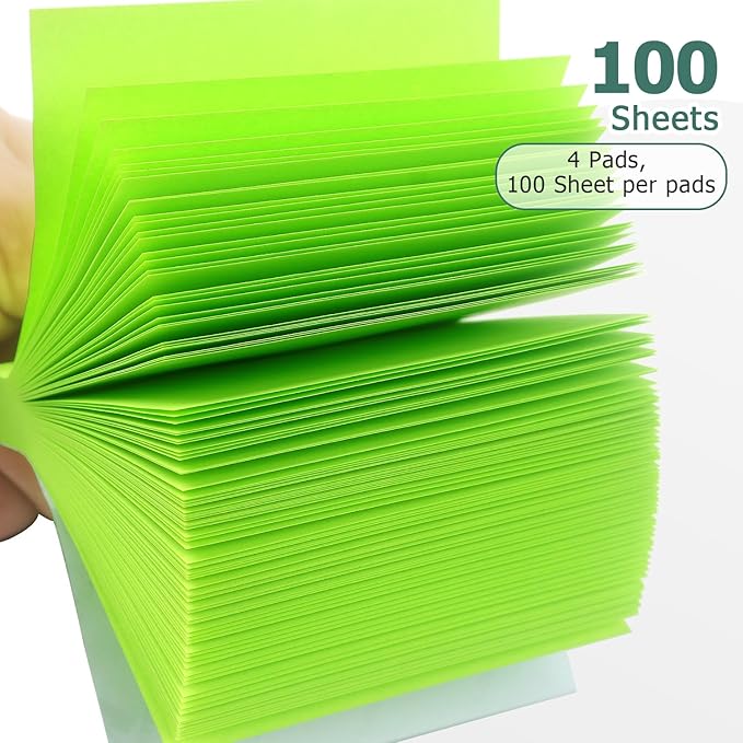 Sticky Notes 3x3 Self-Stick Notes Bright Colors Sticky Notes 4 Pads 100 - Image 5