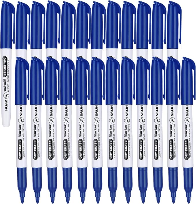 SFAIH Fine Tip Dry Erase Markers by SFAIH