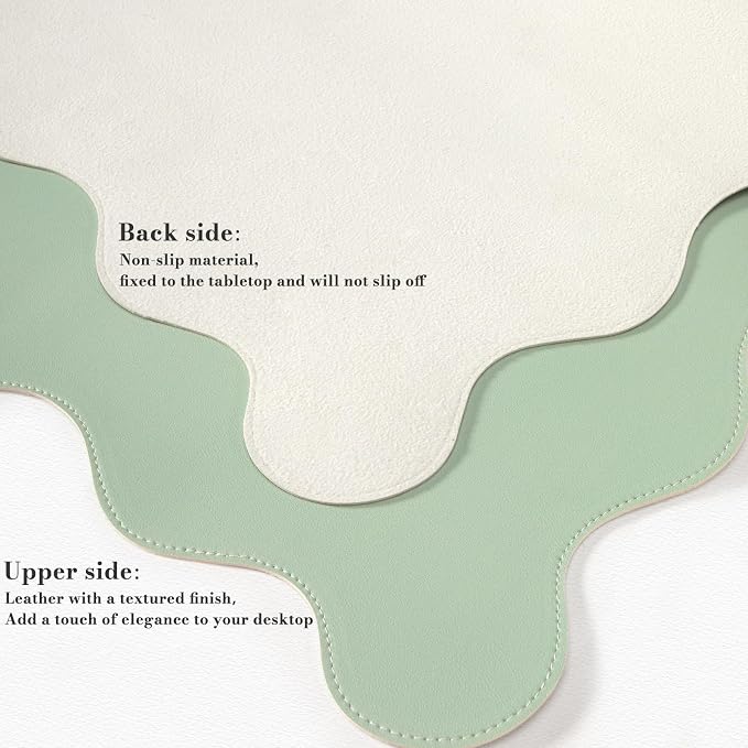 iCasso Leather Desk Pad, Extra Large Mouse Pad - Image 2