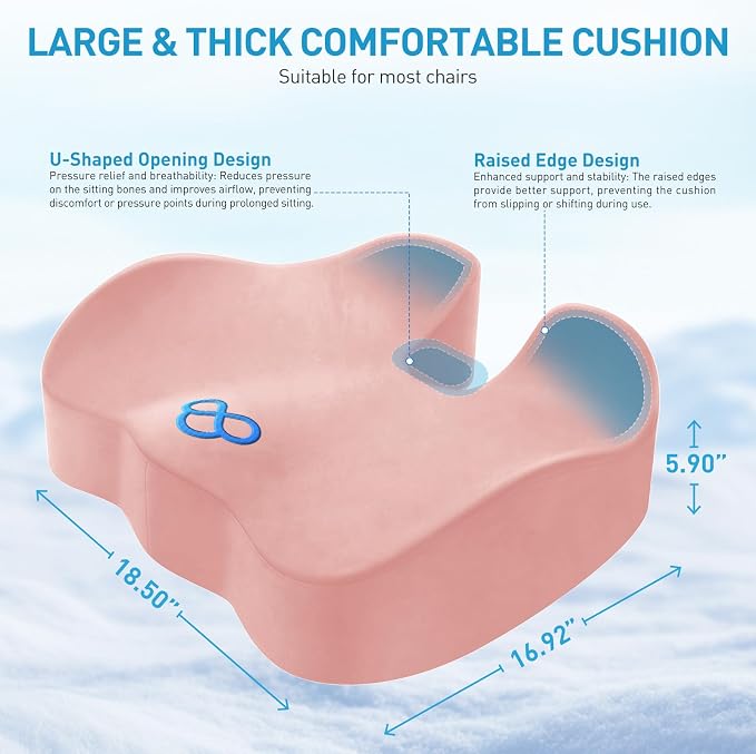 BlissTrends Extra Thick Seat Cushion - Image 3