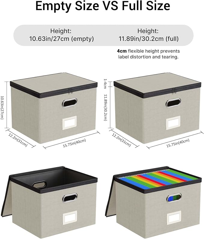 Oterri File Organizer Boxes - Image 2