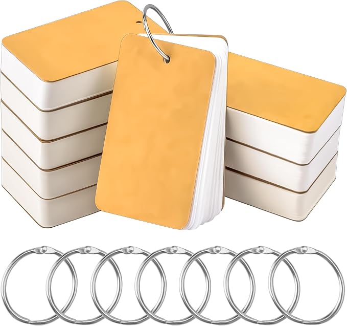 400 PCS Flash Cards 2 x 3 Inch Index Cards by MotBach
