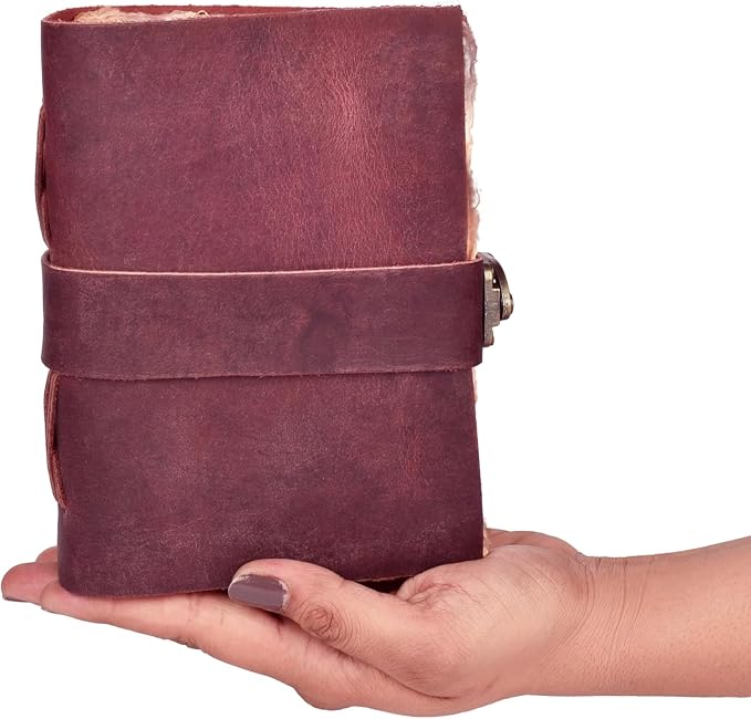 LEATHER VILLAGE Leather Bound Vintage Journal - Image 3