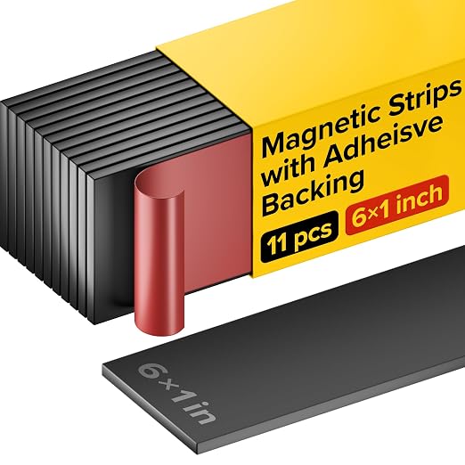 Magnet Strips with Adhesive Backing by X-betMAGNET