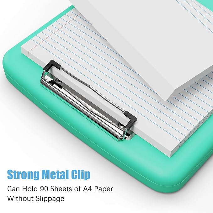 Hongri Clipboard with Storage with Pen Holder, Folder Nursing Clip Board 8.5 x - Image 5