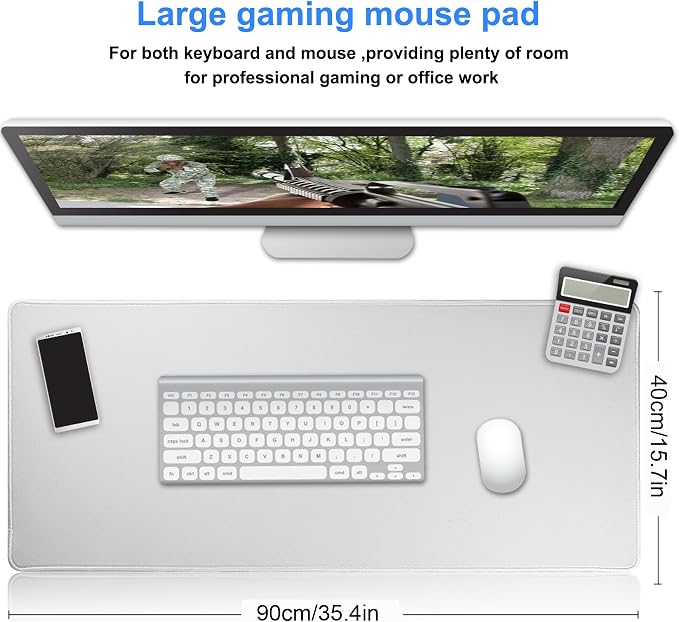 XXL Gaming Mouse Pad 35.4x15.7 Professional Large Mouse Pad & Computer Game - Image 2
