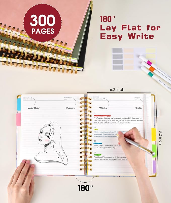 Hardcover Spiral Notebook journal - Image 2
