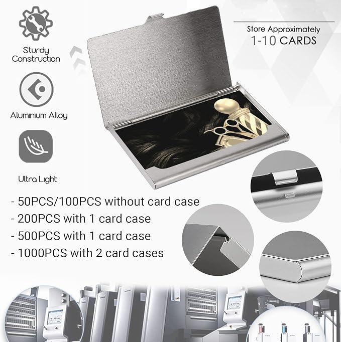Custom Business Cards Double-Sided Personalized Stationery | Professional - Image 4