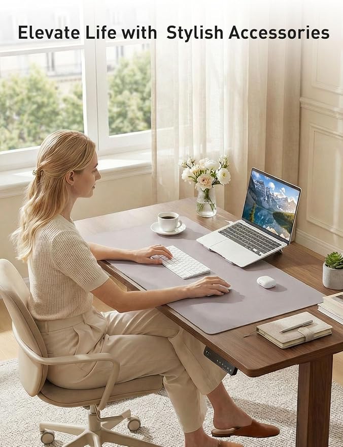 Aothia Faux Leather Desk Mat - Image 8