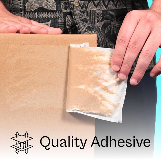 PSBM 1000 PCS 4.5 x 5.5 Inch Orange Panel Face Packing List Enclosed Envelopes - Image 9