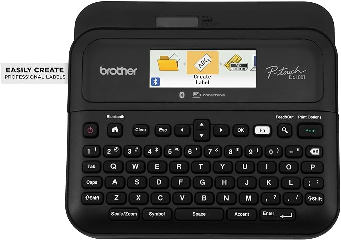Brother P-Touch PT- D610BTVP Business Professional Connected Label Maker | - Image 2