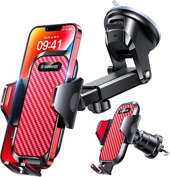 VANMASS Phone Holders for Your Car 2026 Ultimate Phone Mount Military-Grade by VANMASS