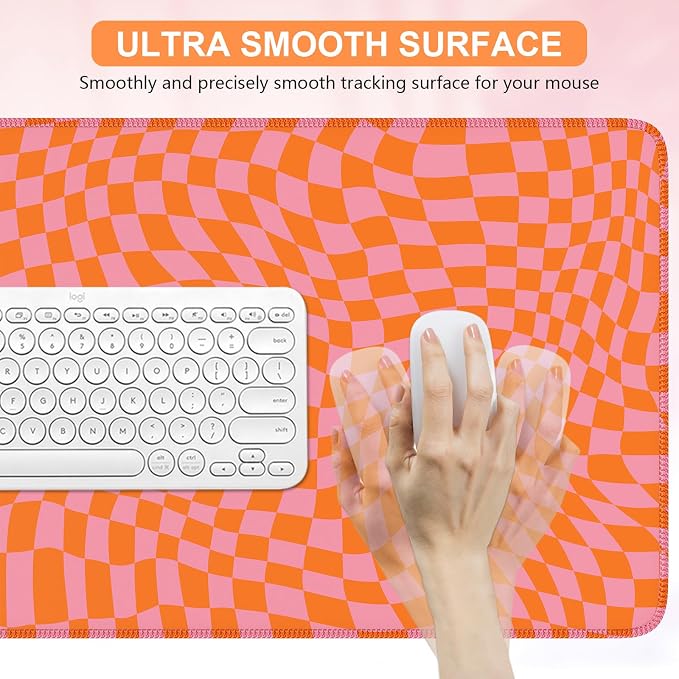 iCasso XXL Large Mouse Pad for Desk, Anti-Slip Big Mousepad - Image 5