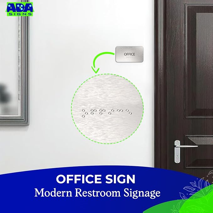 ADASigns Office Sign 7”x4” - Image 7