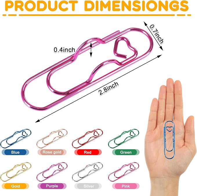 16 Pack QMPRKPE Paperclip Pen Holder - Image 2