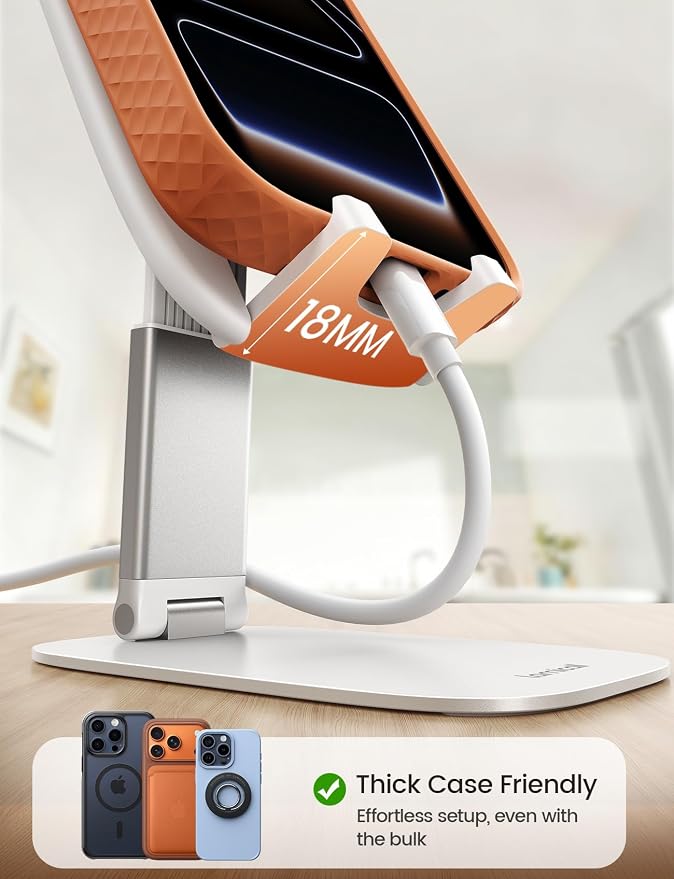 Lamicall Ultra-Thin Cell Phone Holder, Gifts - Image 3