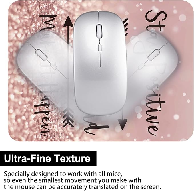 Audimi Small Mouse Pad 6 x 8 Inch, Mini Mouse Pad Thick - Image 4
