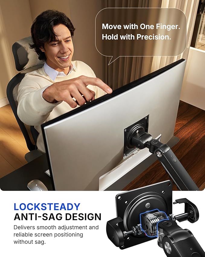 HUANUO FlowLift™ Pro Monitor Arm - Image 4