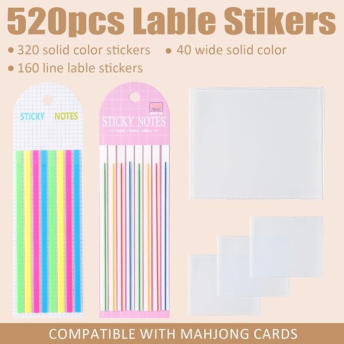 Mahjong Card Line Finder Highlighter Tape, Mahjong Line Highlighter Stripe - Image 2