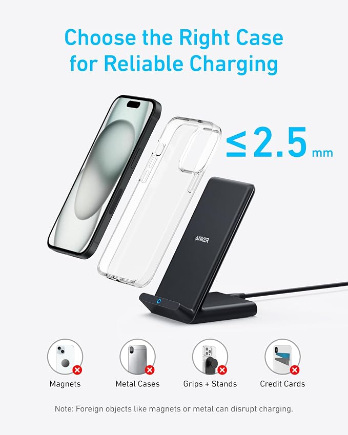 Anker 313 Wireless Charger, Qi-Certified - Image 6