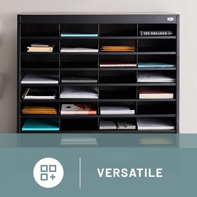 Safco E-Z Stor Literature Organizer, 36 Compartments, Office and Classroom - Image 4