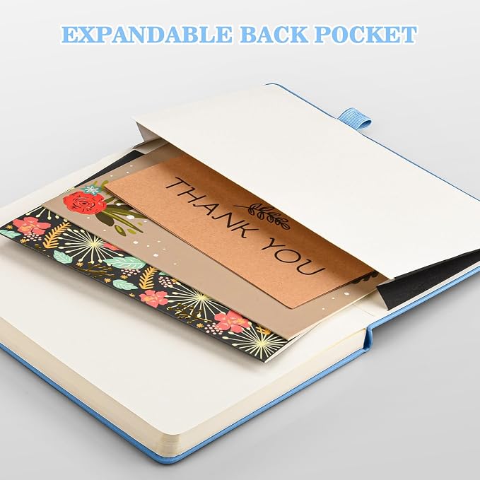 OMEYA Bullet Dotted Journal Notebook 4 Pack: 160 Pages Per Pack, A5 Medium Size - Image 5