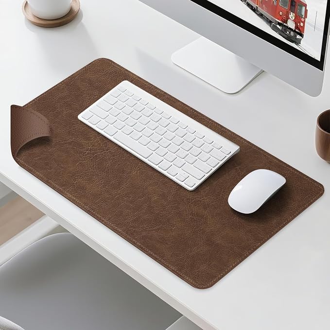 Imitation Crazy Horse Leather Desk Mat by Unknown