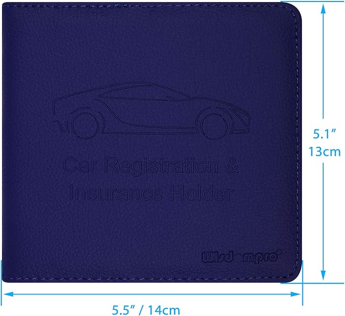Wisdompro Small Car Registration and Insurance Documents Holder - Image 6
