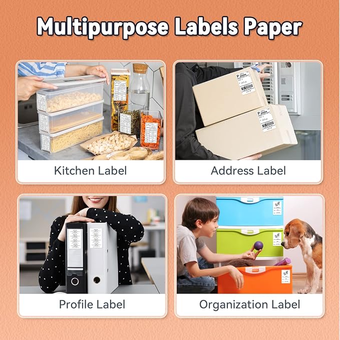 Phomemo Thermal Labels- Address Labels Sticker - Image 5