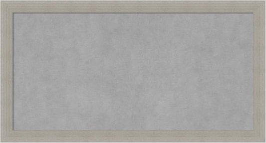Amanti Art Grey Framed Magnetic Board 14x26 Small Vision Board by AmantiArt
