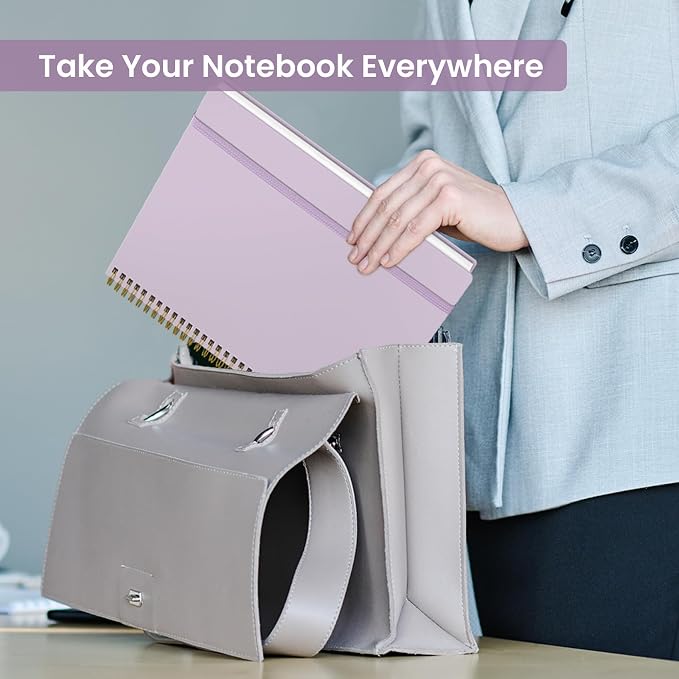 Taja Spiral Lined Notebook, 8.5"x11" Notebooks - Image 7