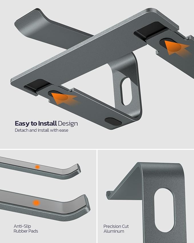 Nulaxy All-Aluminum Laptop Stand - Image 6