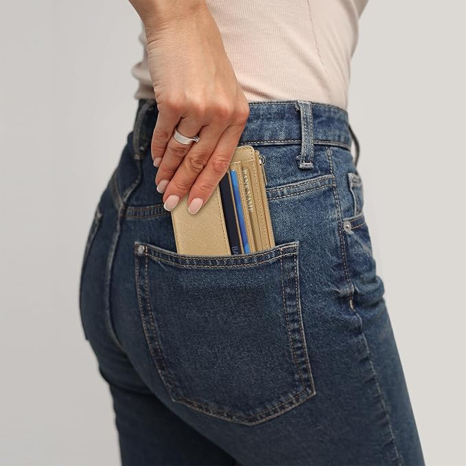 Sodsay Card Case Slim Front Pocket Wallet - Image 8