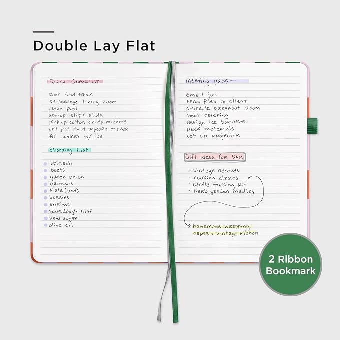 &And Per Se Lined Hardcover Notebook – A5 5.7"x8" College Ruled, 160 Pages - Image 3