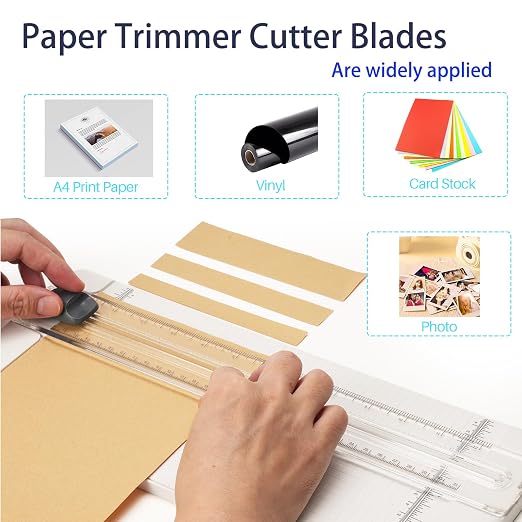 Paper Cutter Replacement Blade for Portable Trimer 12” 13” Roller Holder Cutter - Image 3