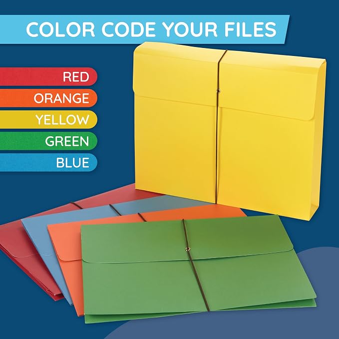 Blue Summit Accordion File Wallet - Image 4