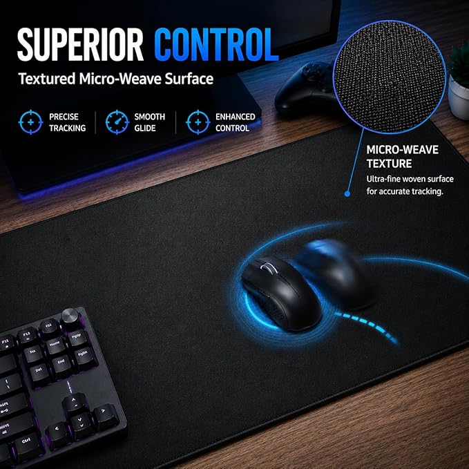 KTRIO Large Gaming Mouse Pad Desk Mat - Image 2