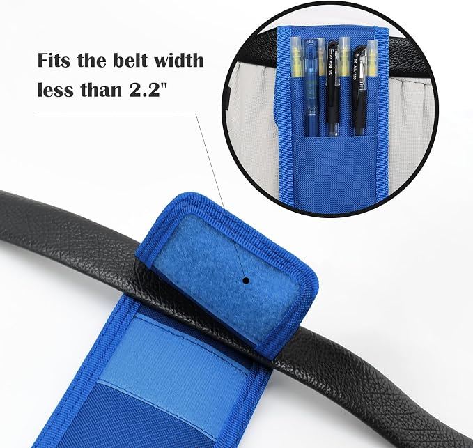 2 Pcs KATOLK Belt Pen Holder, Detachable Military Duty Pencil Sleeve Case - Image 4