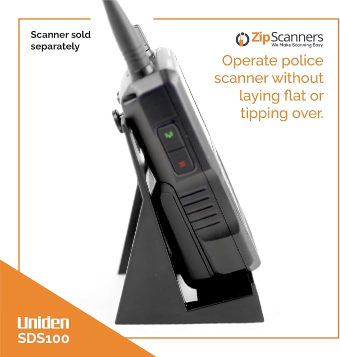 Desktop Stand for Uniden SDS150 & SDS100 Police Scanner & All Handheld Scanners - Image 7