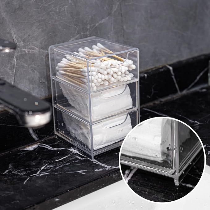 Small Desk Organizer with Drawer, Desktop Organization - Image 5