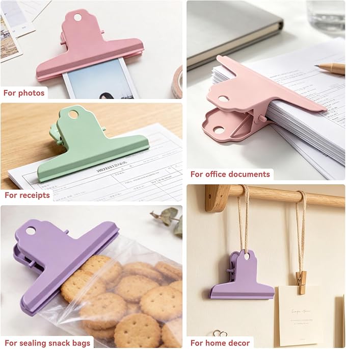 4 Inch Large Bull Paper Clips - Image 3