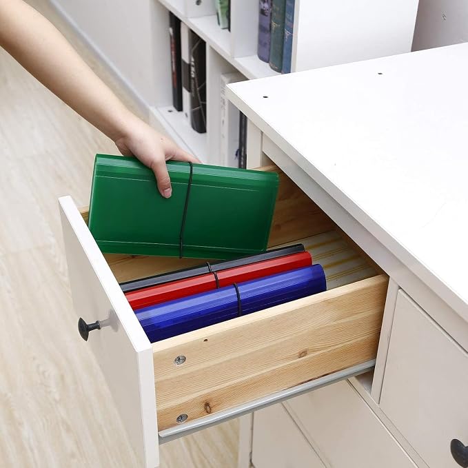 SEEKIND Expanding File Folder 4 Pack, 10.4' 5.5' Receipt Organizer Folder - Image 5