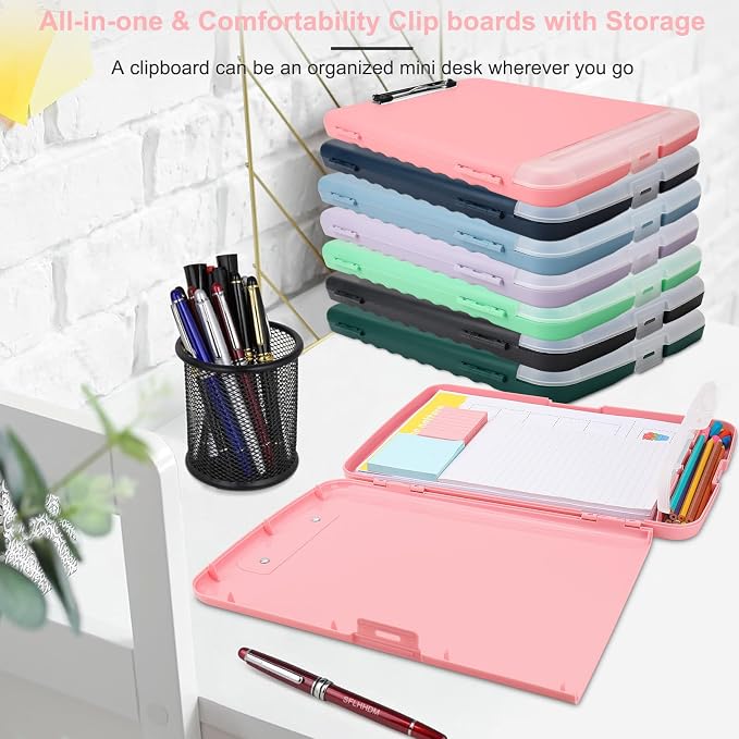 SFLHHDM Clipboard with Pen Holder, Legal Size Nursing Clipboards with Storage - Image 7