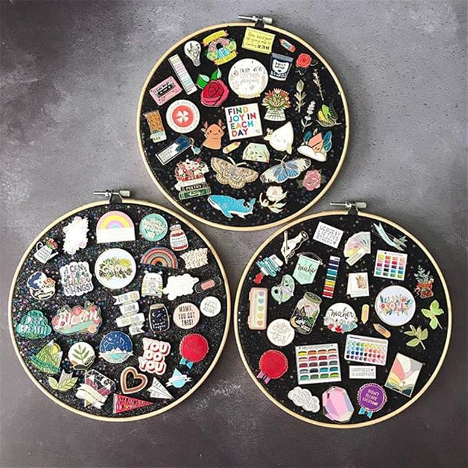 REOVE Wall Hanging Pin Collection Display Stand Enamel Pin Display Holder - Image 6