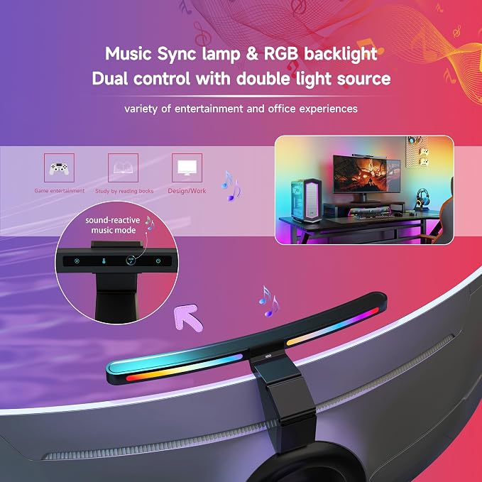 ONWAY Curved Monitor Light Bar - Image 7